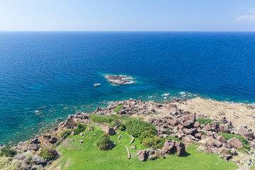 Exterior of the Cattedral Antonio Abate in Castelsardo