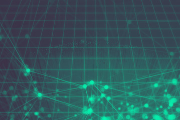 cloud storage security information, data deep learning hologram ai technology robotic, futuristic cyber network system online