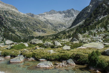 Fototapeta na wymiar landscape in pyrenees