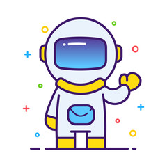Astronaut Illustration