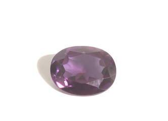 Singe puple crystal diamond