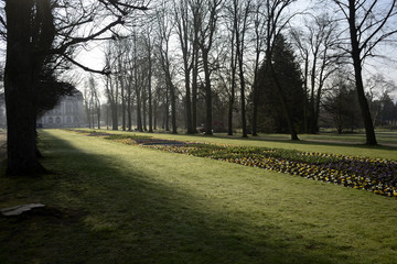 Kurpark Bad Pyrmont, Hessen, Deutschland