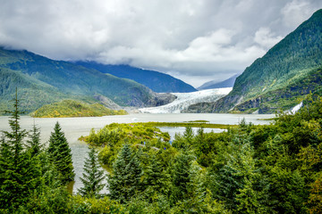 Mendenhall glacier national park, Alaska - 175257826