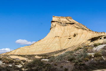 Fototapeta premium the desert of the Bardenas Reales in the Spanish province of Navarre
