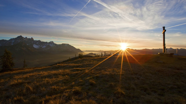 Sonnenaufgang am Rossbrand