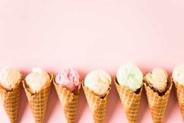 Waffle ice cream cones
