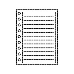 lined paper note page blank school
