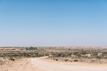 Farm landscape on the C15-road between Stampriet and Gochas