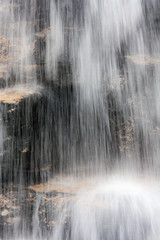 Waterfall, Timed Exposure, Close Up