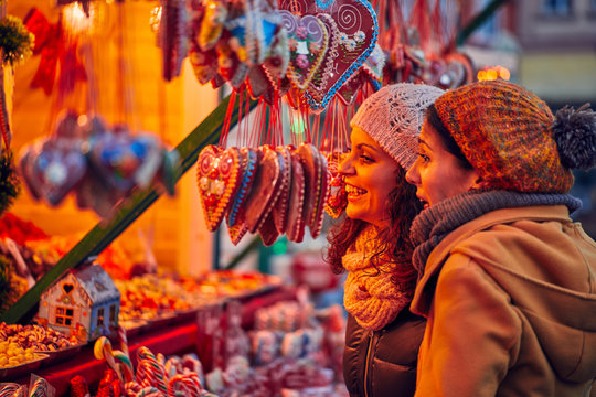 Enjoying Christmas Market