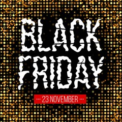 Abstract vector black friday sale layout background. For art template design, list, page, mockup brochure style, banner, idea, cover, booklet, print, flyer, book, blank, card, ad, sign, poster, badge.