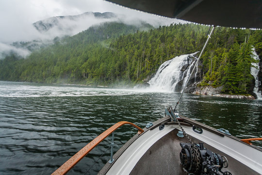 Boat ride adventure through the British Columbia's Great Bear Rainforest.