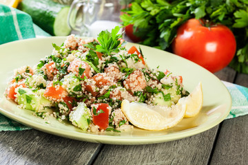 Tabbouleh salad with couscous