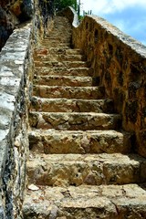 Fototapeta na wymiar 1000 steps Bonaire 
