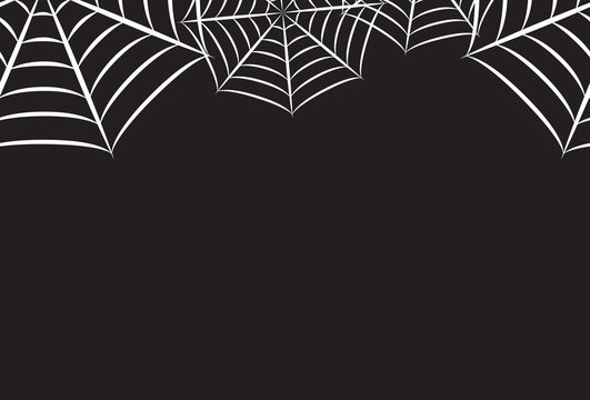 Spider Web Horizontal Repeating Reverse Background 1