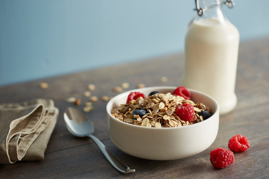 Muesli breakfast