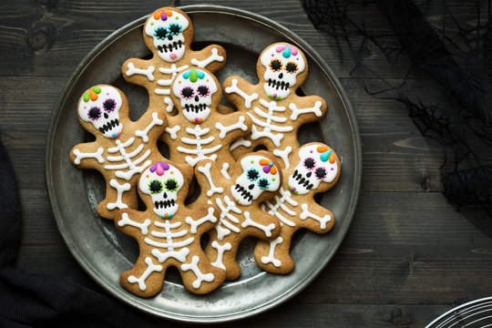 Day of the Dead gingerbread men
