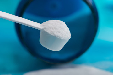 Dry Chemical Powder. Could be a natural chemical extract or product of industrial chemistry.