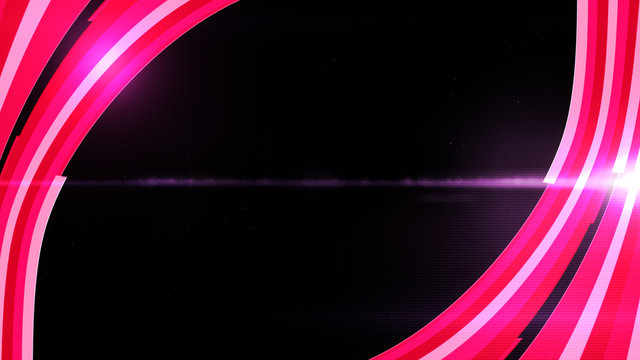 Pixelated Pink Lines Overlay with Light Effect 1