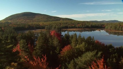 Aunt Betty Pond in autumn, Acadia National Park