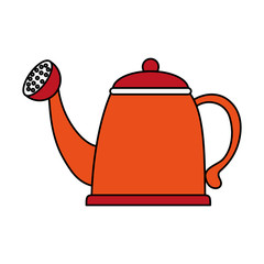 Gardening water can icon vector illustration graphic design