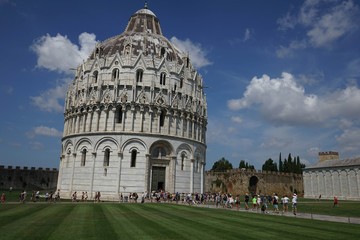 Baptistery in the 