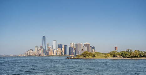 Lower Manhattan in New York City