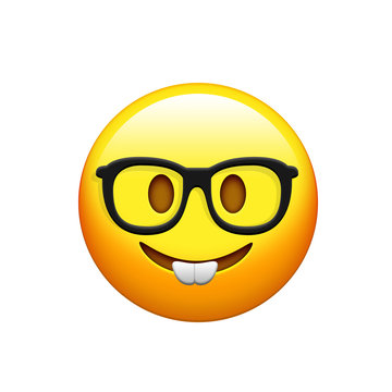 Smiley Face With Glasses Images – Browse 45,135 Stock Photos, Vectors, and  Video | Adobe Stock