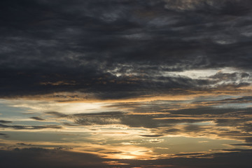Obraz na płótnie Canvas Sunset 10.3.17