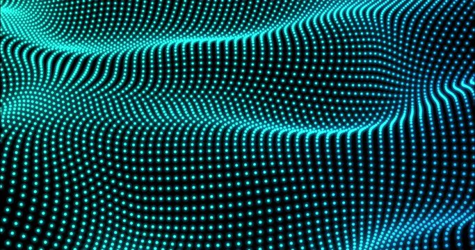 Fractal blue wave with alpha channel 