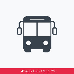 Bus Icon / Vector