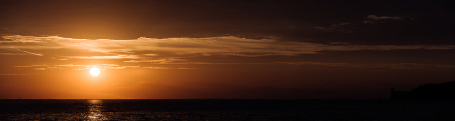 Sunset - Trieste, Italy, Europe