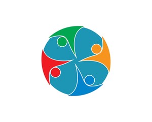  community care Logo template