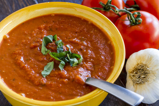 Fresh Homemade Tomato Soup