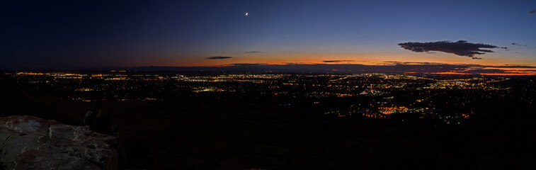 Boise Idaho City Lights TableRock