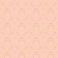 Luxury gold pink background