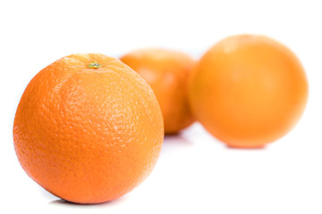 Orange isolated on white background