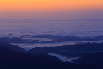 栗駒山の雲海