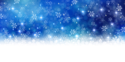 クリスマス　雪　冬　背景