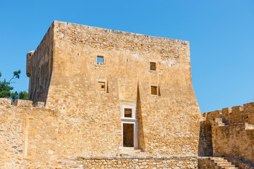 Fototapeta premium View of the historic venetian fort of Kazarma. Sitia, Crete