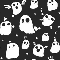 Halloween Ghosts Pattern