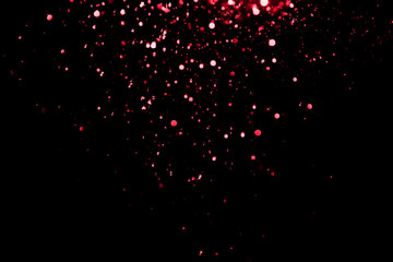 abstract bokeh background  dark red color