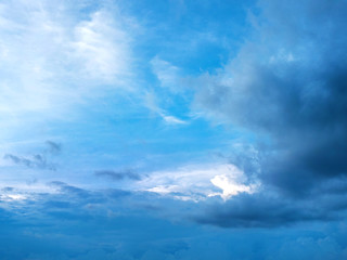Naklejka na ściany i meble the sky during the rainy season