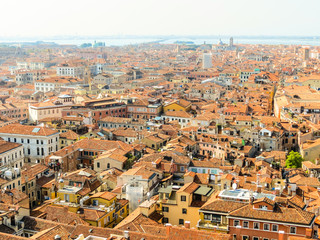 Fototapeta na wymiar Aerial view of Venice, Italy