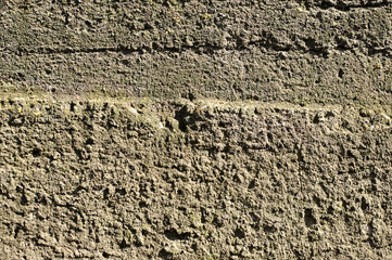Texture of gray uneven concrete wall. Grunge background
