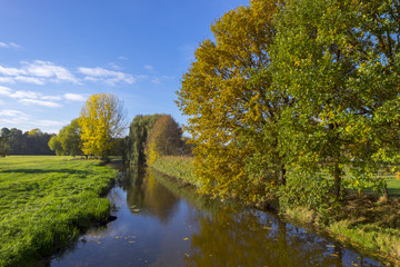 Herbst an der Dinkel bei Nienborg