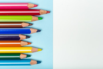 Multicolored pencils