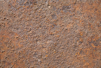 Rusty iron texture as background