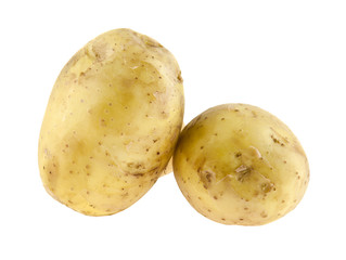 Potato isolated on white background