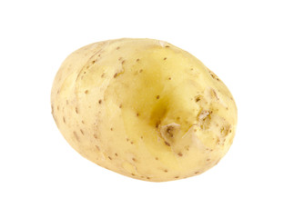 Potato isolated on white background